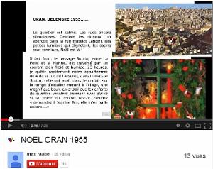 ORAN DECEMBRE 1955 NOEL